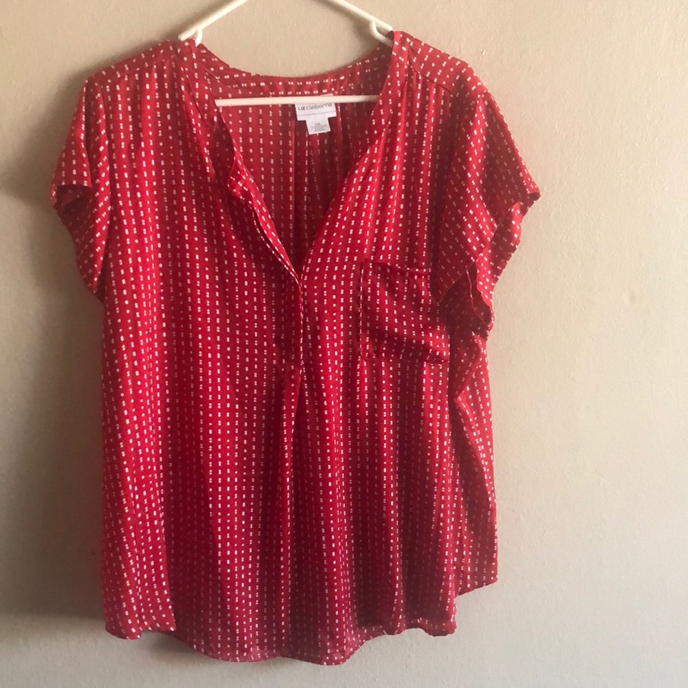 SOLD Liz Claiborne blouse size XXL